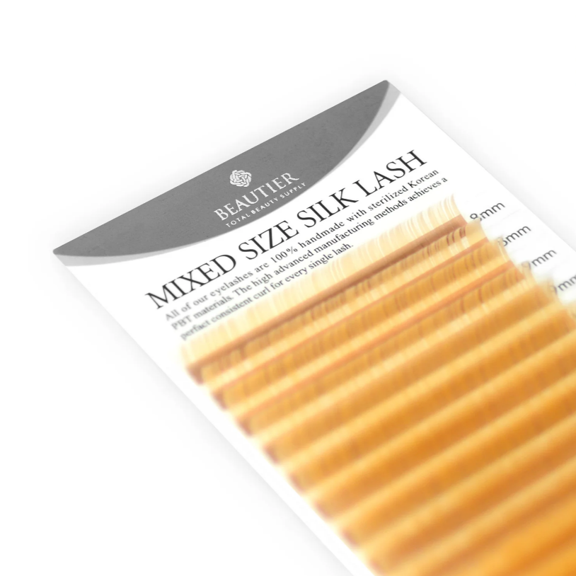 Guldfärgade fransar mix - LashiaMegastore/Shop Lashia