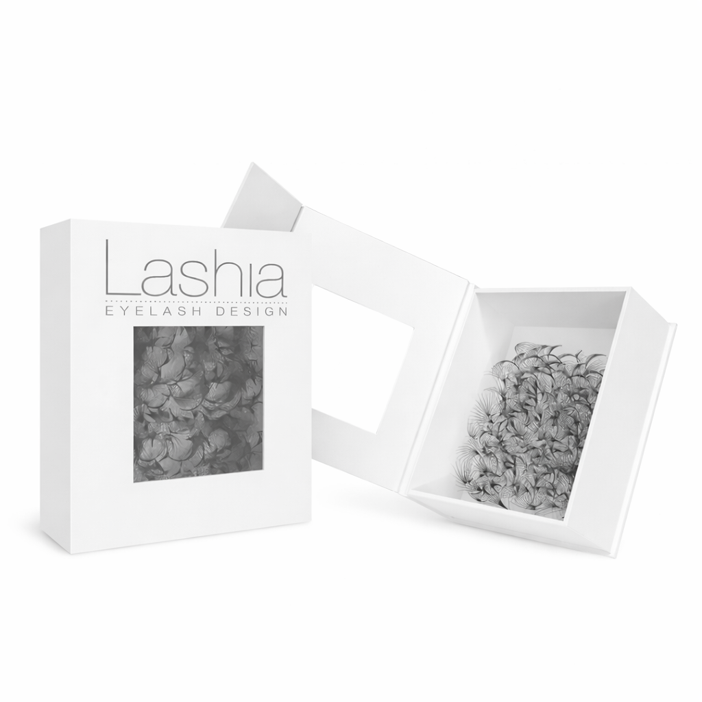 0,07 Lashia Promade 4D. Ca 500st lösa knippen i en ask. - LashiaMegastore/Shop Lashia