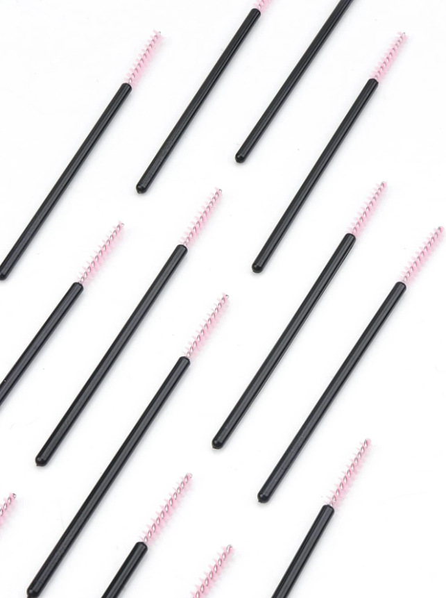 Ögonbrynsborste mini 50-pack Rosa - LashiaMegastore/Shop Lashia